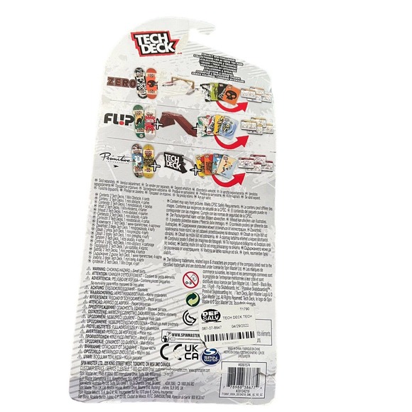 Tech Deck VS Series Zero Skull Boards Finger Skateboard Obstacle NOP - Picture 8 of 8